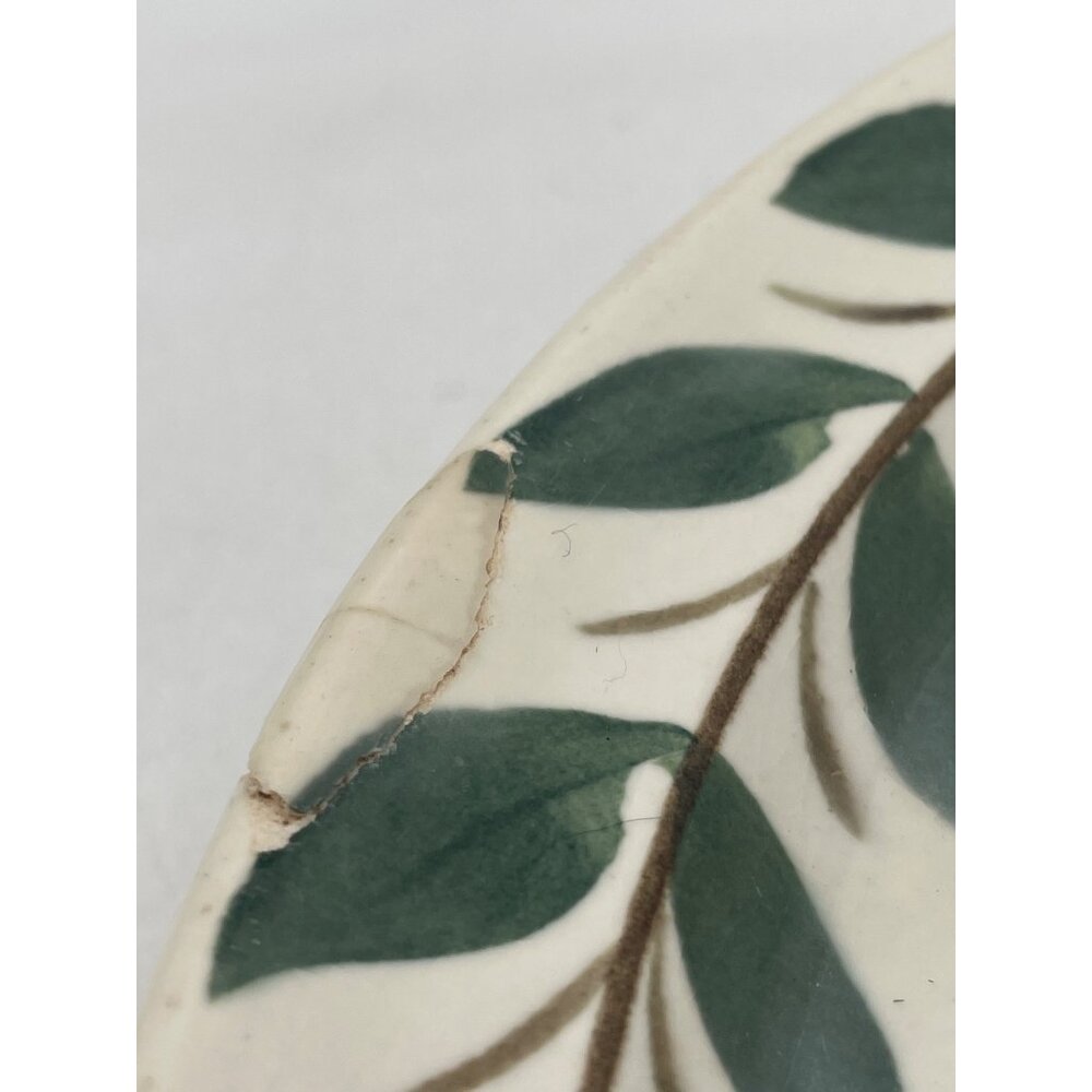 Ardennes Forest Green Pattern Dinner Plates Vintage Ceramic Serveware READ - Picture 2 of 9